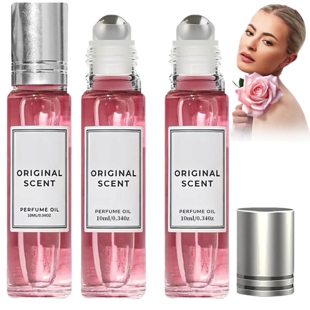 3PCS Long Lasting Pheromone Perfume for Women Venom Scent Roll On Essential Oil Fragrance