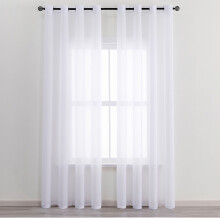 Decorations d'intérieur Lenjerie artificială, draperii transparente semitransparente Panouri cu ochiuri Filtrarea luminii pentru salon, cameră,
