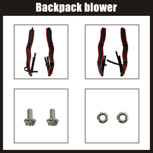 Backpack Blower Shoulder Straps for STIHL BR800 Harness Replacement, Fully Adjustable, Comfort Fit 1
