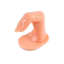 5Pcs Reusable Nail Practice Fingers for DIY Manicure Training and Acrylic Gel Nail Art Design