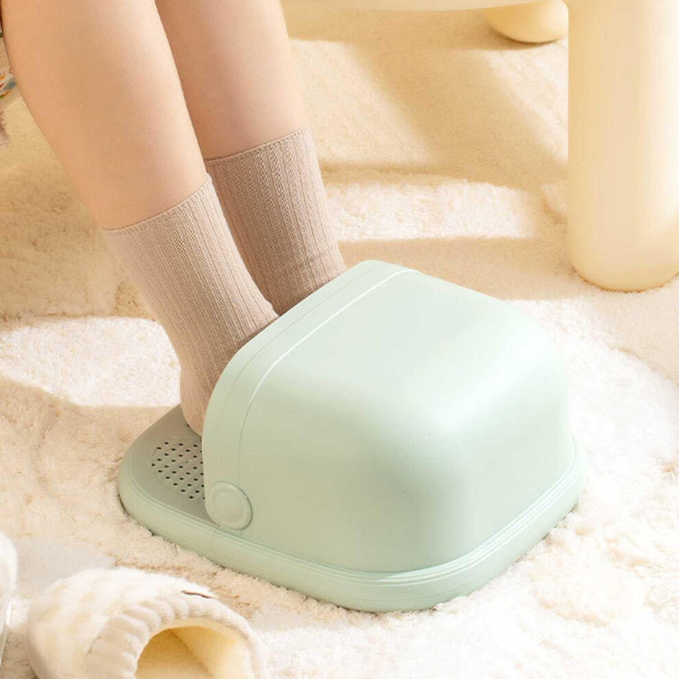 Electric Foot Warmer with Graphene, 4 Heat Levels and Timer, Heated Foot Pad for Bed and Office