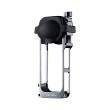 PGYTECH Camera Cage for X5 with Quick Release Knob Built-in Cold Shoe Mounts and 1/4inch Threads Action Camera Frame