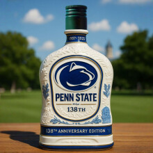 (Green cover) New Penny Lion Bottle Series Whiskey Bottles