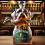 (Type D) New Hound Whiskey Bottle Decanter 1