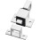 Automatic Door Latch for Sash Doors, Self Closing Bolt with Adjustable Install and Durable Aluminum 2
