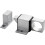Automatic Door Latch for Sash Doors, Self Closing Bolt with Adjustable Install and Durable Aluminum 4