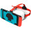 VR Glasses 3D VR Glasses Adjustable HD Lenses Comfortable Head Strap Nintendo Switch Compatible White 5