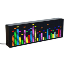 Full Color RGB Music Spectrum Display Screen KTV Stage LED Rhythm Lamp 84 Modes