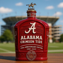 (Pony cover) Spray Color Bottle Alabama Elephant Bottle – Anniversary Whiskey Bottle