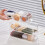 Clear Acrylic Drawer Organizer, Multi-Functional Stackable Storage Solution for Bathroom Vanity, Kitchen, Home, Office, High Quality Design, Versatile 5