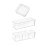 Clear Acrylic Drawer Organizer, Multi-Functional Stackable Storage Solution for Bathroom Vanity, Kitchen, Home, Office, High Quality Design, Versatile 2