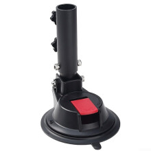 Flag Pole Holder with Suction Cup Mount, 25cm Heavy Duty Aluminum Bracket for Car RV Outdoor Sports