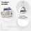 SolarPowered Camping Lantern ABS Plastic Rechargeable Lithium Battery Dual Sunlight USB TypeC Charging Outdoor Light 3