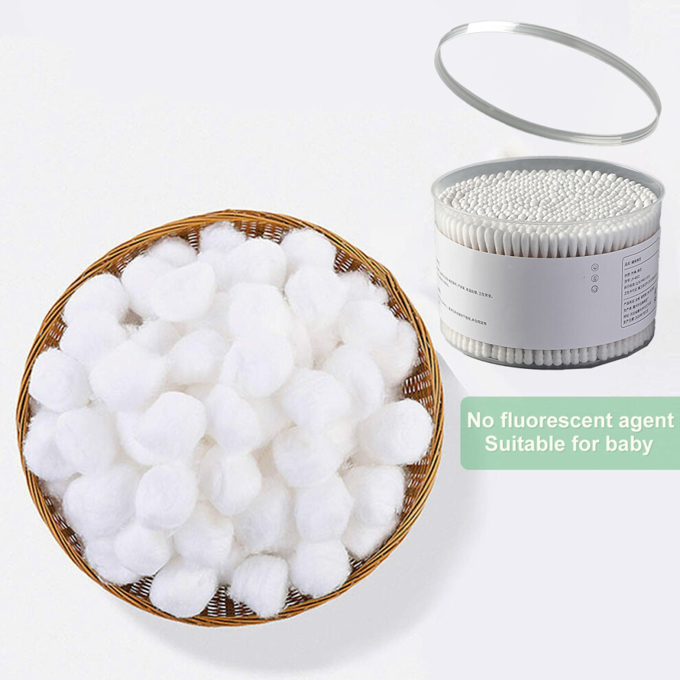 Cotton Swabs For Soft Cotton Buds Biodegradable Beauty Tool Hypoallergenic Organic Cotton Ear Cleaner Baby Hygiene Home Care