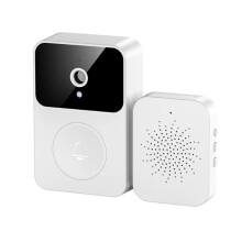 Video Doorbell Camera, No Subscription Costs, 1080p HD Smart Wireless Doorbell for Outdoor Use with All-Weather Protection