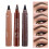 Στυλό φρυδιών Microblading με 4-σημεία μικρο-διχαλωτή άκρη, Στυλό φρυδιών ακριβείας για 1