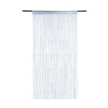 Sequin Curtain for Window Wall Panel, String Curtains Living Room Divider with Glitter Silver Lurex Foil, Tassel Screen Home Decor for Privacy Door Fr