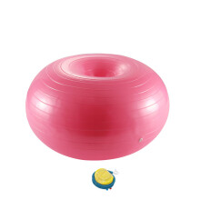 Stabilitätsball für Physiotherapie und Training, platzfester Yogaball mit griffiger Oberfläche, wasserabweisender, leichter Gymnastikball für