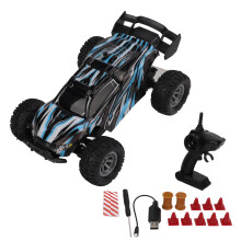 Carro de controle remoto de alta velocidade com velocidade máxima de 20 km/h, modelo 4WD RC Drift Off Road com motor escovado, bateria recarregável