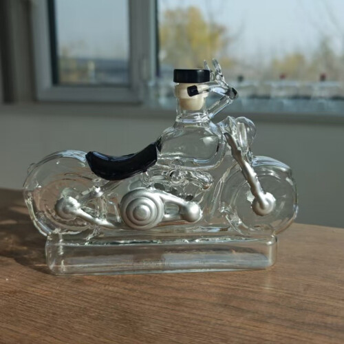 (Small motorcycle coloring) New Harley Motorcycle Decanter