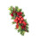 Artificial Hanging Plant Christmas Wreath-red wall hanging 1