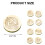 3Pcs Wax Seal Stamp Head Replacement Emboss-Combination one 5