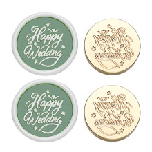 2Pieces Vintage Sealing Stamp Head for Wedding-XYW25