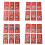 6Pcs Cartoon Snake Year Redness Envelopes Chinese Spring-YM11 2
