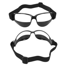 Ochelari de antrenament pentru dribling pentru jucători de baschet, ochelari de dribling fără aspect, cu curea reglabilă și ramă din plastic