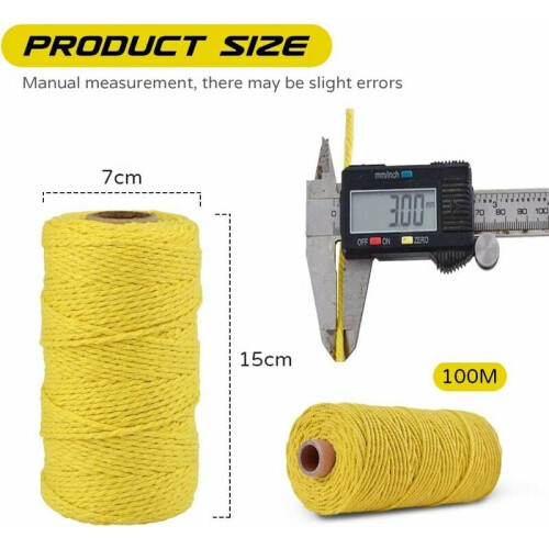 Ιδανικό σχοινί μακραμέ για χειροτεχνίες DIY, μαλακό, ανθεκτικό, χρωματιστό κορδόνι 2