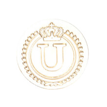 Sealing Wax Stamp for Envelope Journal Decoration Crown- U