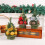 5pcs Holiday Pine Needle Christmas Decorative Tree for Home-Red 6