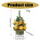 5pcs Holiday Pine Needle Christmas Decorative Tree for Home-Red 4