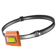 Rechargeable Led Headlamp With Motion Detection, Comfort And Reliability For Your Outdoor Adventures (Orange)