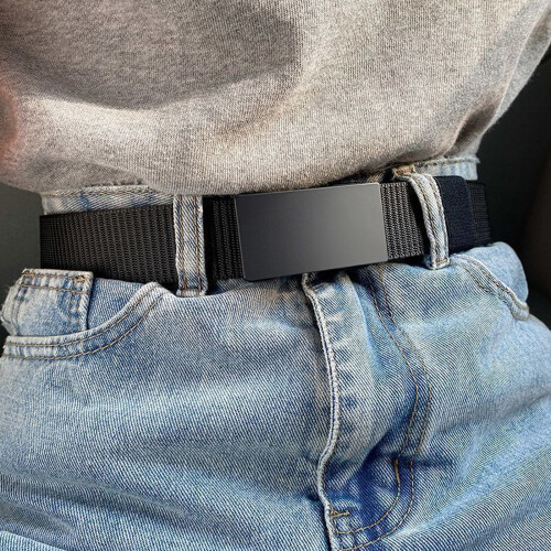 Τακτική ζώνη, ανδρική ζώνη εργασίας, unisex ζώνη, πλάτους 4cm μαύρο, ζώνη από νάιλον 1
