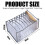 Drawer Storage Organizer, foldable Drawer Storage Mesh Compartment Box home Storage Artifact, Washable Wardrobe Clothes Organizer with Multiple Compar 2