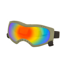 Pet Sunglasses Dogs Goggles for Heavy Snow-Army green red