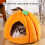 Pet Bed with Detachable Cushion Soft Handle Beautiful-Blue 6