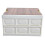 Multi Function Box Foldable Storage Box Waterproof Wooden Cover Plastic Folding Box, Large Car Backup Storage Box Sturdy Handle Glossy Surface for Hom 1