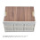 Multi Function Box Foldable Storage Box Waterproof Wooden Cover Plastic Folding Box, Large Car Backup Storage Box Sturdy Handle Glossy Surface for Hom 2
