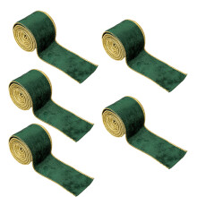 Effective Christmas Gift Wrapping Ribbons Charm in-Green