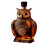 Cute Creative Glass Wine Bottle Owl Whiskey Bottle 5