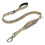 Reflective Pet Leash with Adjusting Clasps for Outdoor-Khaki 1