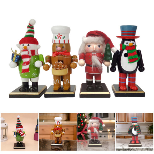 Festival Nutcrackers Decoration Stylish Christmas-snowman 2