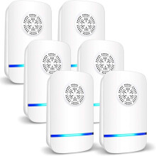 Control de plagas ultrasónico para su tranquilidad, repelente de plagas de interior seguro y eficaz que utiliza la última tecnología de doble