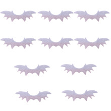Crafts Halloween Appliques Hairpin Handmade Felt Bat Wing-White
