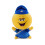 Plush Lovely Fruit Themed Doll Figurine-scholar scholar 1