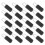20Pcs Zippers Pull Replacement Set for Luggage Boot Jeans-Black 1