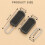 20Pcs Zippers Pull Replacement Set for Luggage Boot Jeans-Black 4