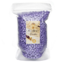 500g Flower Shaped Sealing Waxes Colored Waxes-9 taro purple